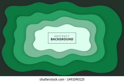 3D abstract paper cut background. abstract realistic papercut decoration textured wavy layers.vector illustration. design colorful layout for cover, flyers, posters, presentations, banners background.