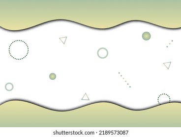 3D Resumen de fondo de papel y geometría. Vector para presentaciones, volantes, afiches e invitaciones. Arte colorido de tallado.