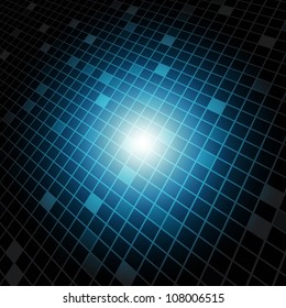 3D Abstract shiny rectangles background | EPS10 Vector Design