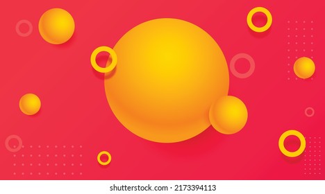 3D abstract trendy wallpaper and background vector illustration for holidays and festive celebrations