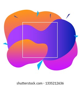 3D abstract vector background