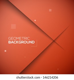 3D Abstract vector background for your design