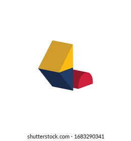 3d Abstract Vector Design Element. Vector Logo Design Elements.