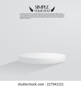 3D abstract vector - the show product