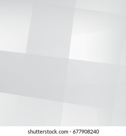 3D abstract white background. Gray paper origami pattern. Modern polygon background. Interior futuristic backdrop. Vector illustration. Geometric triangular backdrop. Trendy minimalistic design.