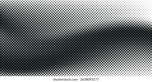3d Abstract white and black background with dotted halftone effect, dot pattern. Vector vintage illustration of wavy texture with shadows. vector illustration