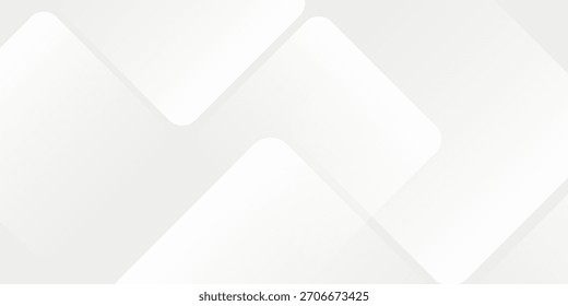 Capa abstracta geométrica abstracta del traslape del fondo blanco abstracto 3D en abstracto moderno brillante