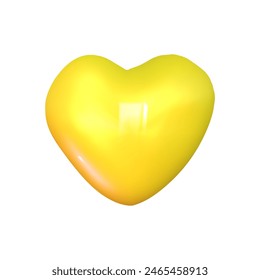 3d abstract y2k shape isolated. Plastic color playful element for kid design. 3d y2k doodle memphis shape. Vector cartoon illustration