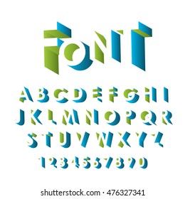 3D alphabet design