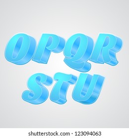 3d Alphabets Fonts