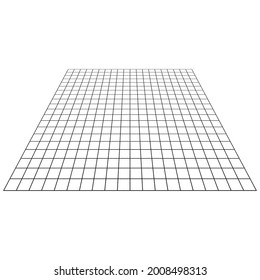 3d angled squared, checkered planes in perspective