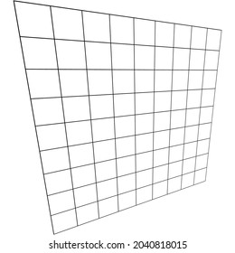 3d angled squared, checkered planes in perspective