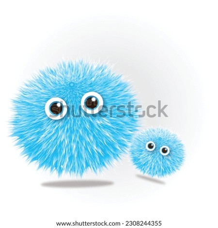 3d Animated Fluffy animals beatiful 