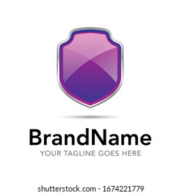 guardar tecnología de protección protección protección logotipo seguro icono vectorial plantilla