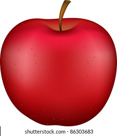 3D apple