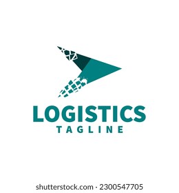 3d arrow .Delivery service logo. Logistic company vector logo. Arrow icon. Delivery icon. Arrow icon. Arrow vector.  Web, Digital, Speed, Marketing, Network icon. Pixel logo. Pixel art. Pixel icons.