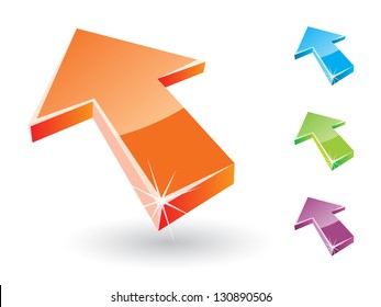 3D Arrow Signs