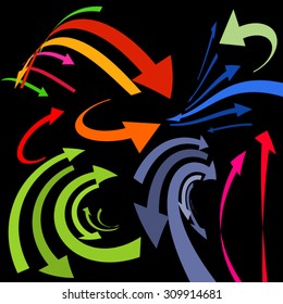 3d arrows