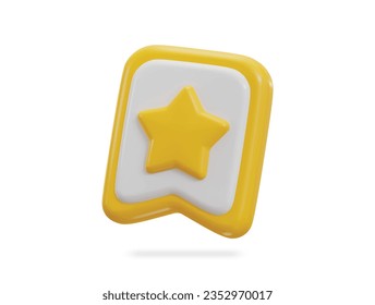 3d award batch with star icon vector illustration