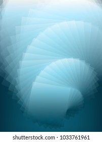 3D background blue