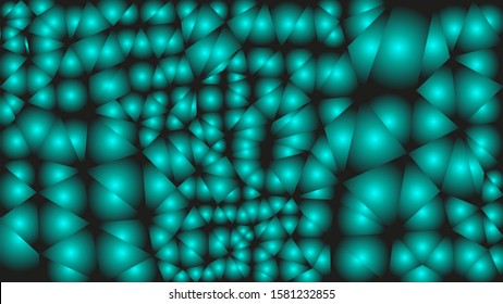 3d background. Bubble maze imitation. Light blue with a smooth transition to black. The distinction is linear.
