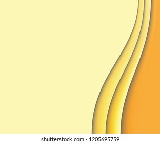 Аbstract 3d background of color layers.Vector illustration. Space for text.