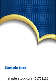 3d background composition - vector illustration