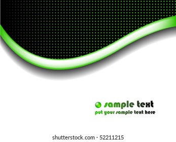 3d background composition - vector illustration