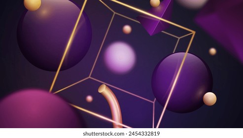 3d background concept vector design in eps 10