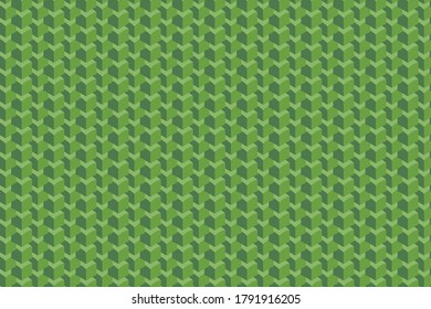 3D-Hintergrund-Design in grünen Farbtönen