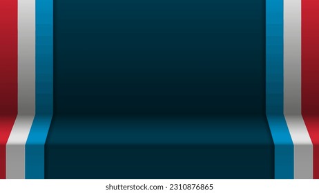 3d background with flag of Luxembourg. An element of impact for the use you want to make of it.