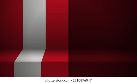 3d background with flag of Peru. An element of impact for the use you want to make of it.