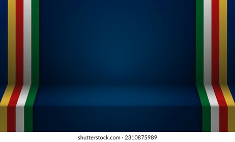 3d background with flag of Seychelles. An element of impact for the use you want to make of it.