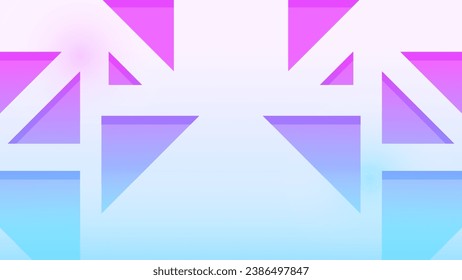 3D background geometric light dark purple blue abstract triangle sharp shape line modern gradient