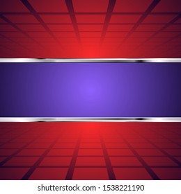 3D background, geometrical shapes with perspective