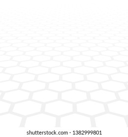 3D background with hexagonal shapes
