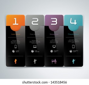 3D background Infographics.