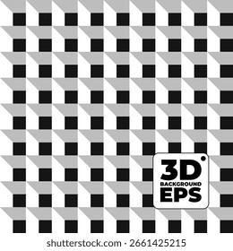 Fundo 3D com um design minimalista moderno