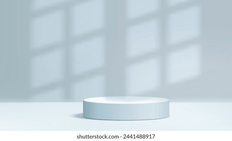 3d background product featuring podium scene with geometric platform. stand to show cosmetic products. eps 10