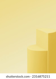 3d background products display podium scene with geometric platform. background vector 3d rendering with podium.