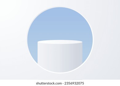 3 quinquies productos de fondo muestran podio. representación 3d del vector de fondo con podio. se presenta producto cosmético en el podio 3d. Muestra de escenario en el estudio de fondo peatonal de color beige
