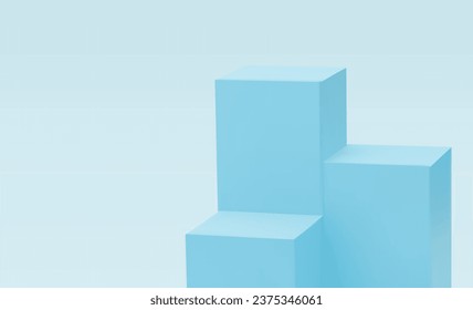 3D-Hintergrundprodukte zeigen Podiumszene mit geometrischer Plattform. Hintergrund, Vektorgrafik 3D mit Podium.