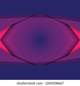 3er Hintergrund mit violetten und blauen Farbverlauf-Farben