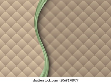 3d background with quilted cloth
