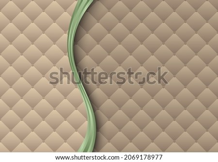 3d background with quilted cloth