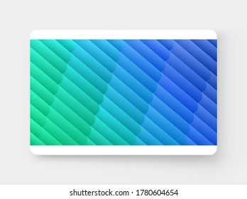 3D background striped symmetric lines. Abstract background with dynamic effect. Creative design poster with vibrant gradients. Vector Illustration for advertising, marketing or presentation. 