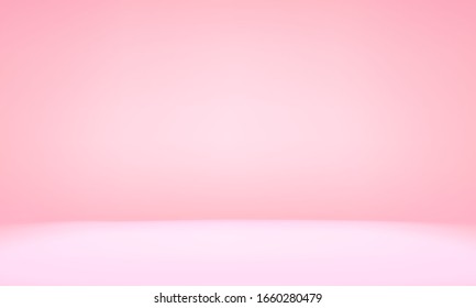 3d background vector. Empty pastel pink studio room background ,Template mock up for display of product, Business backdrop, pink studio room background spotlight vector backdrop Lighting