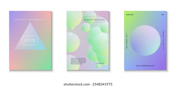 3d Background. Vibrant Banner. Minimal Poster. Violet Holographic Set. Cyberpunk Trend Template. Fluorescent Creative Poster. Triangle Shape. Purple 3d Background