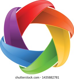 3d ball colorfull vector modern