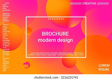 3d ball shape gradients for decoration design. 3d vector illustration. Creative concept. Minimal geometric background. Colorful gradient. Beautiful colorful space background.